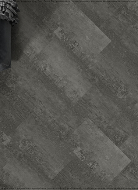 Виниловый ламинат (SPC) Alta Step ARRIBA  Гранит Тёмный