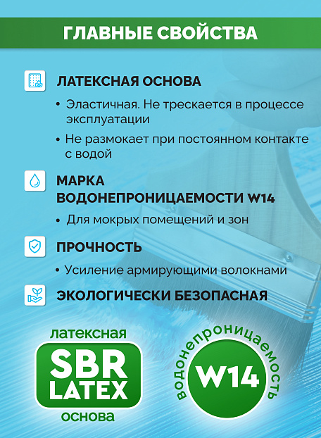 Мастика Sipp MEMBRANE SBR