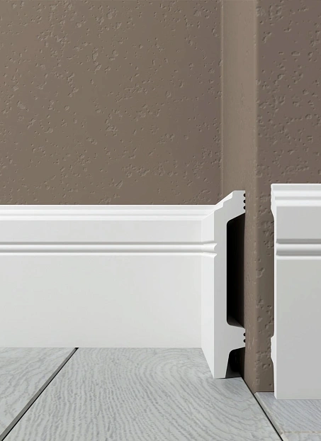 Плинтус напольный Де-Багет XPS Polymer ДН120>