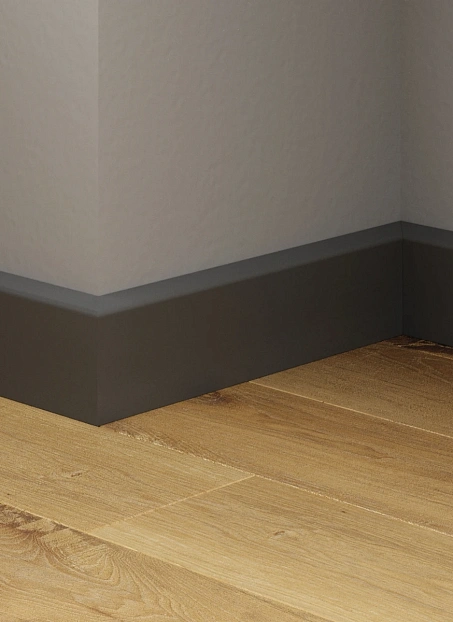 Плинтус напольный Winart QUADRO Антрацит 024