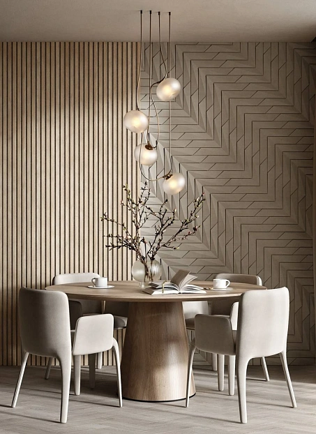 Акустическая панель (Войлок) Cosca Decor СКАНДИ Ясень Тирамису ACU01.08.S25