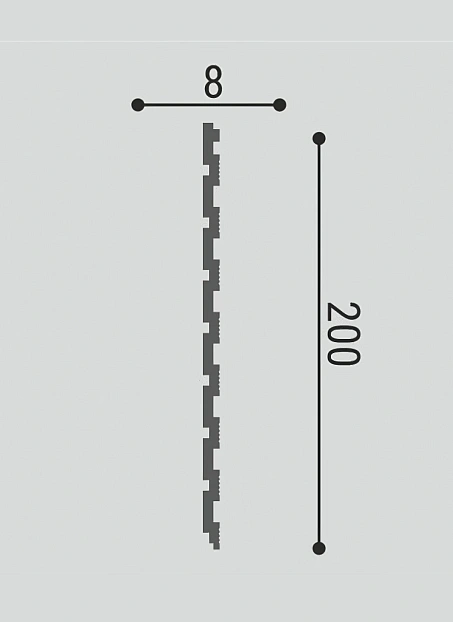 Стеновая панель (XPS) Bello Deco СП06-3