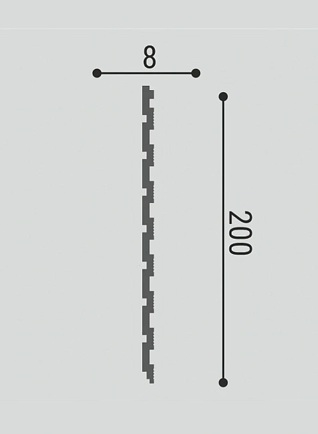 Стеновая панель (XPS) Bello Deco СП06-3