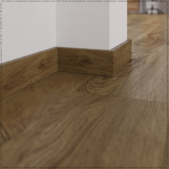 Плинтус МДФ Fine Floor  Дуб Патмос