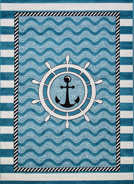 Ковёр Merinos RIO Синий (Blue C052)>