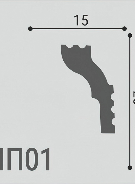 Карниз Де-Багет ПП01