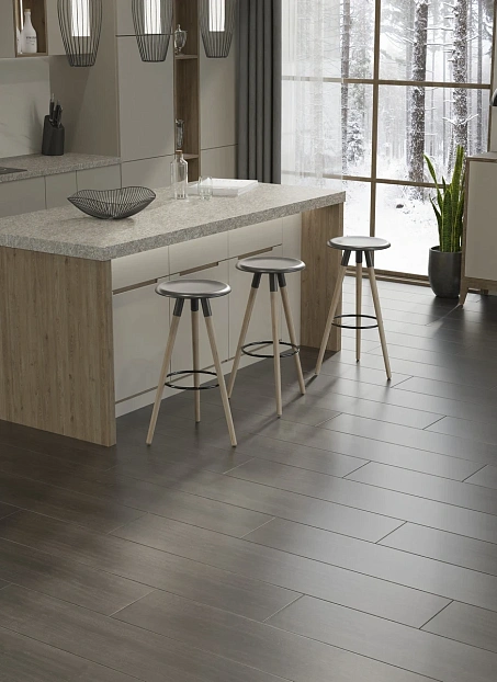 Ламинат Egger PRO Large 8-33 Aqua+ Дуб Шерман Антрацит