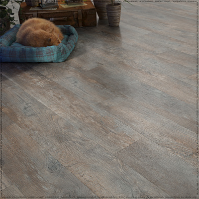 Кварцвиниловая плитка (LVT) Fine Floor FF-WOOD Дуб Этна