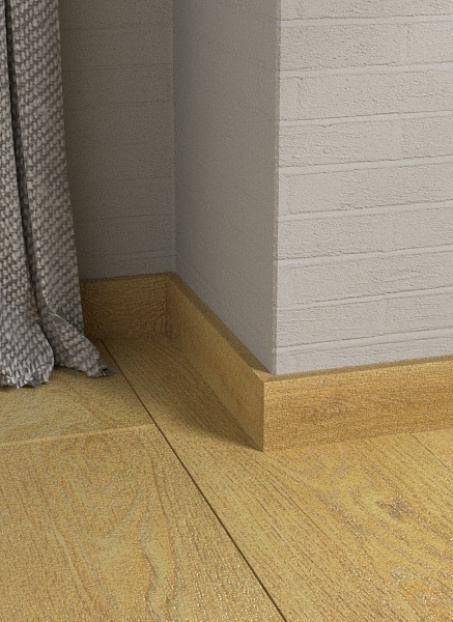 Плинтус МДФ Fine Floor  Дуб Сицилия>