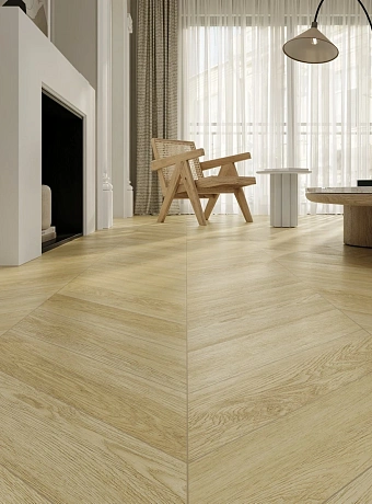 Кварц-винил (LVT) Alpine Floor CHEVRON  Дуб Ваниль Селект