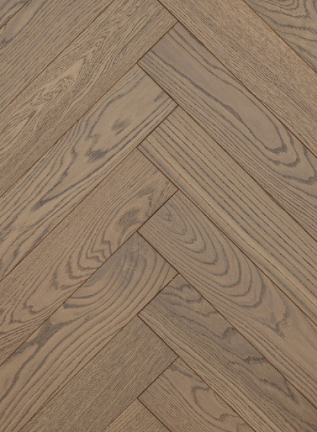 Инженерная доска Karelia HERRINGBONE  Oak Craft NATUR 1S OIL MAT