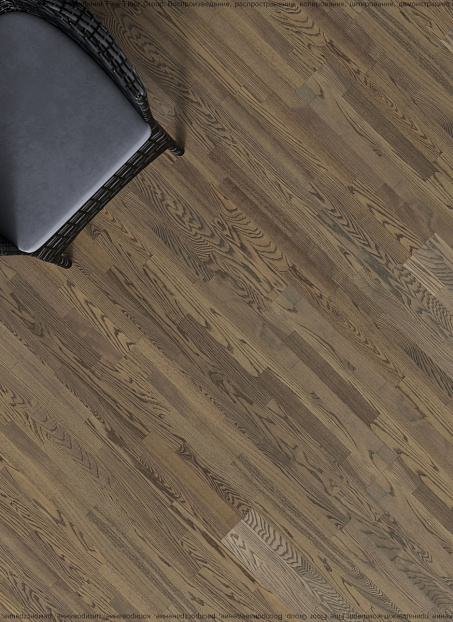 Паркетная доска Polarwood SPACE  Ash Saturn COUNTRY 3S OIL S.MAT