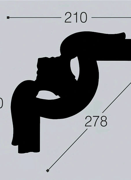 Угол декоративный Bello Deco М15У2>