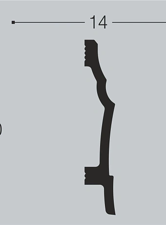 Плинтус напольный Bello Deco XPS П20