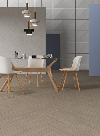 Линолеум модульный Marmoleum MODULAR TEXTURA Trace of Nature te3573 шириной  м