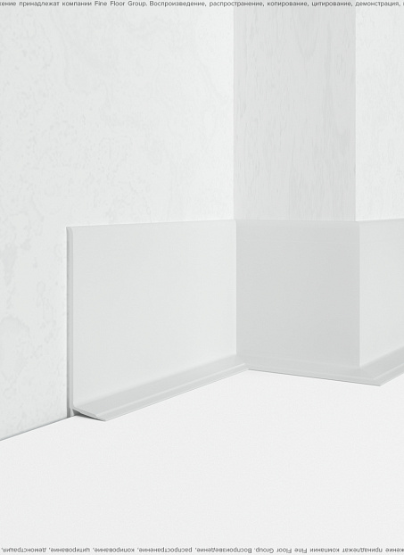 Плинтус напольный Dollken WL50 White 1137