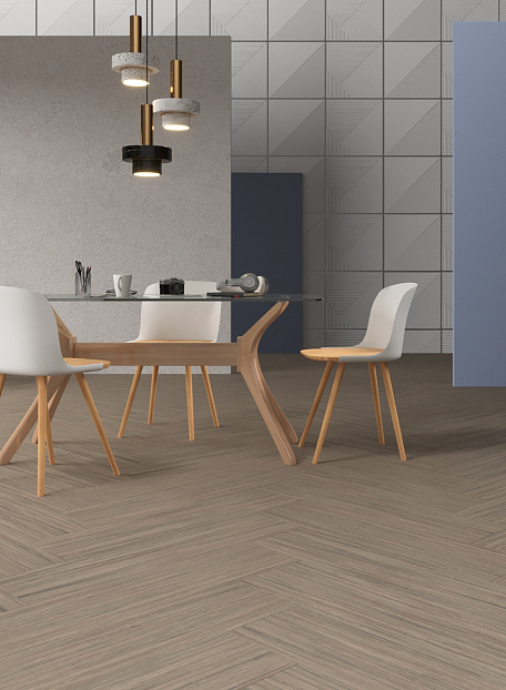 Линолеум модульный Marmoleum MODULAR LINES Trace of Nature t3573 шириной  м