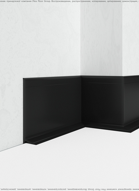 Плинтус напольный Dollken WL50 Black 0110