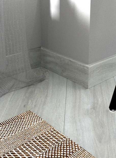 Плинтус МДФ Fine Floor  Дуб Шер