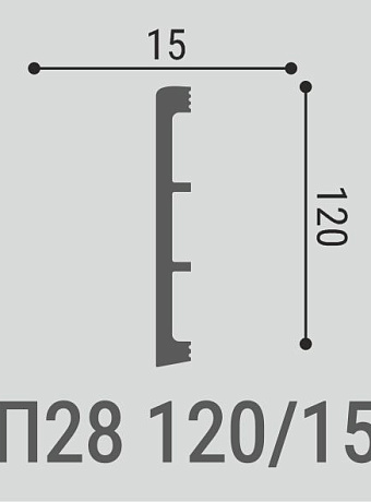 Плинтус напольный Bello Deco XPS ПМ28