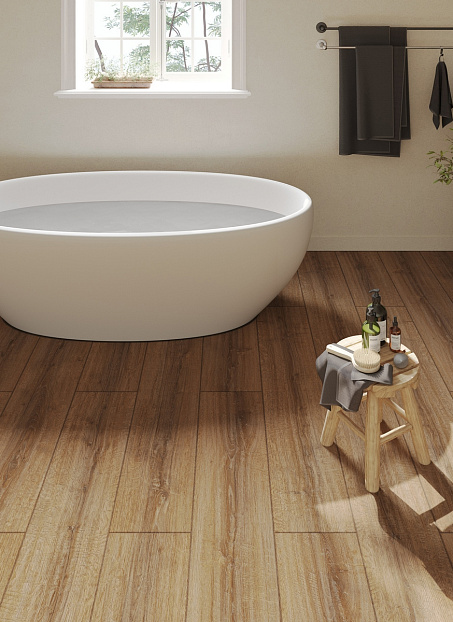 Ламинат Egger PRO Large 8-33 Aqua+ Дуб Шерман Коньяк Коричневый