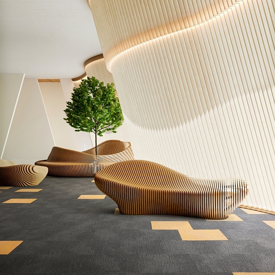 Ковровая плитка IVC Commercial IMMERSION Alternate 848