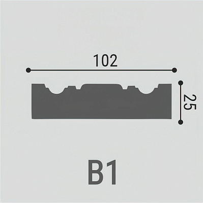Bello Deco Вставка декоративная В1