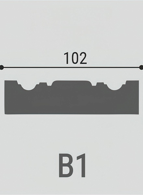 Вставка декоративная Bello Deco  В1