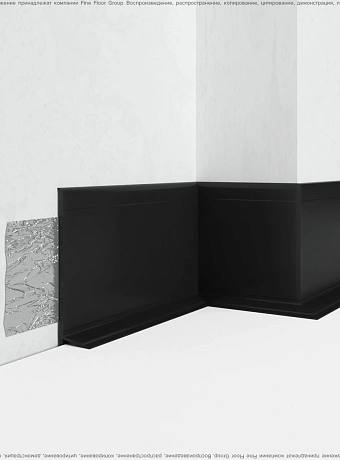 Плинтус напольный Dollken WLK50 Black 0110