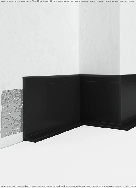 Плинтус напольный Dollken WLK50 Black 0110