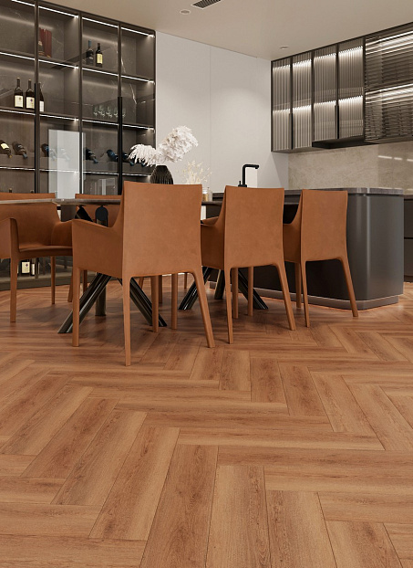 Виниловый ламинат (SPC) Alpine Floor LIGHT PARQUET  Дуб Капелла
