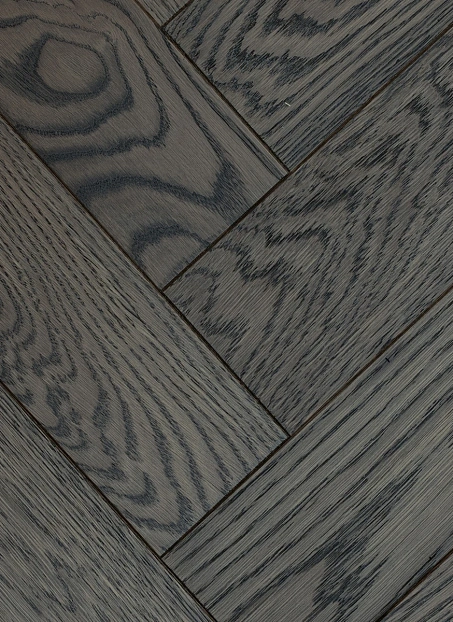 Инженерная доска Karelia HERRINGBONE Дуб Бренди (Oak Brandy) NATUR 1S OIL MAT