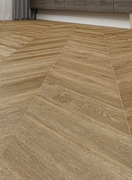 Кварц-винил (LVT) Alpine Floor CHEVRON  Макадамия