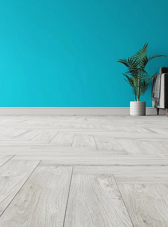 Виниловый ламинат (SPC) Alpine Floor LIGHT PARQUET Снежный