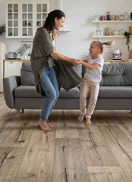 Линолеум рулонный IVC Home GREENLINE Grand Oak 844 шириной 4 м