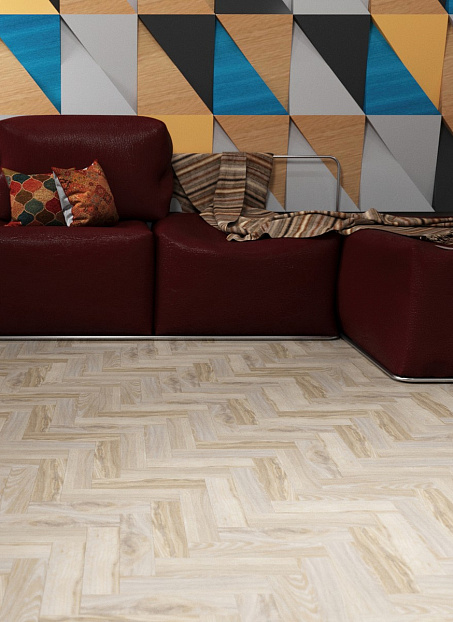 Кварцвиниловая плитка (LVT) Fine Floor FF-WOOD Craft Small Plank Дуб Хэмптон-Корт