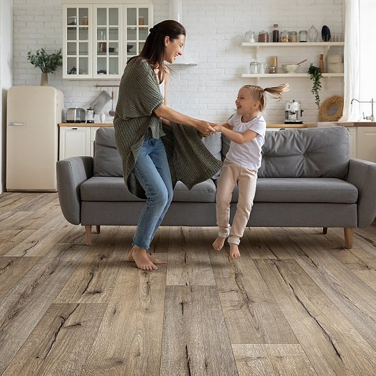 Линолеум рулонный IVC Home GREENLINE Grand Oak 844  шириной 2.5 м