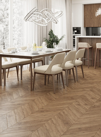 Кварц-винил (LVT) Alpine Floor CHEVRON Гевуина