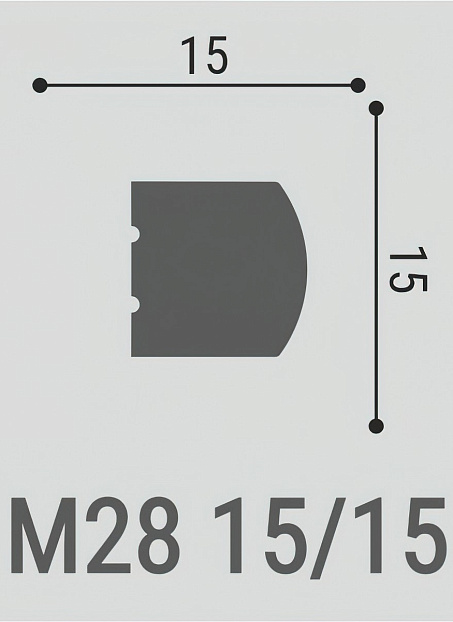 Молдинг Bello Deco XPS М28