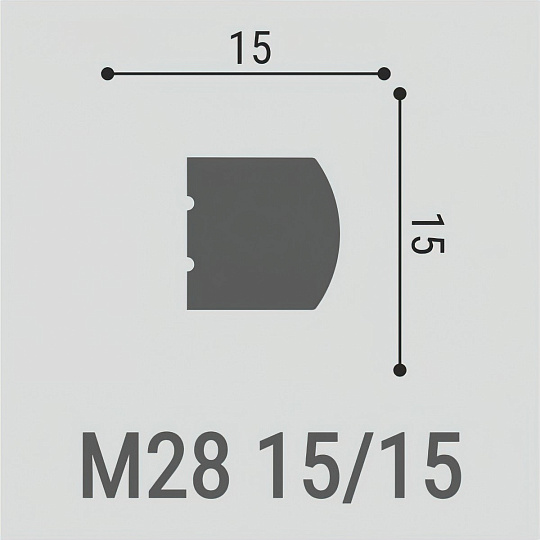Молдинг Bello Deco XPS М28