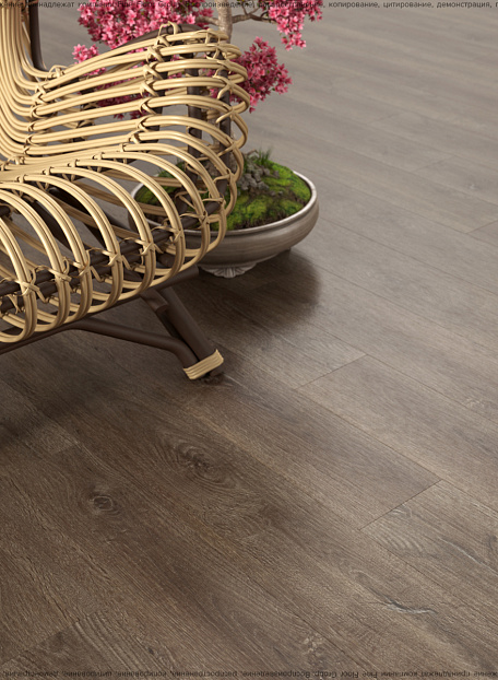 Кварцвиниловая плитка (LVT) EcoClick ECORICH  Дуб Кроули