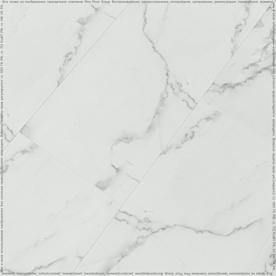 Виниловый ламинат (SPC) Dolce Flooring PIETRA  Мрамор Бьянко