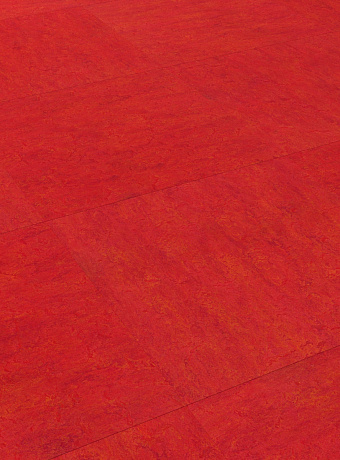 Линолеум модульный Marmoleum MODULAR COLOUR Scarlet t3131 шириной  м