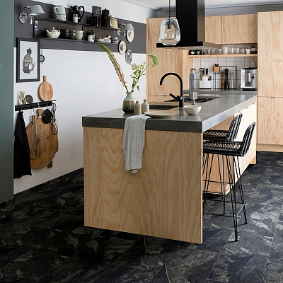 Кварцвиниловая плитка (LVT) Moduleo IMPRESS  Mustang Slate 70998