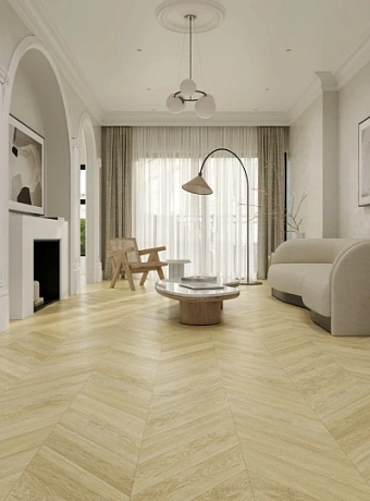 Виниловый ламинат (SPC) Alpine Floor CHEVRON  Дуб Ваниль Селект