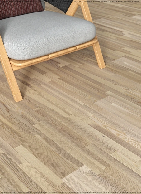 Паркетная доска Polarwood CLASSIC Ясень Ливинг (Ash Living) COUNTRY 3S LAC S.MAT