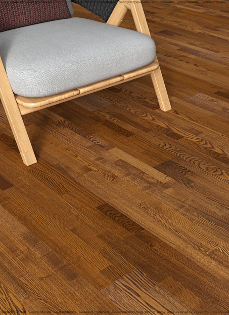 Паркетная доска Polarwood CLASSIC  Ash Whisky COUNTRY 3S LAC S.MAT