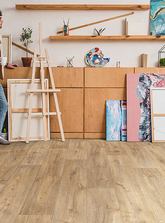 Линолеум рулонный IVC Home TEXMARK Sheldon Oak W42 шириной 2.5 м