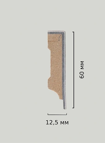 Плинтус МДФ Fine Floor Дуб Этна