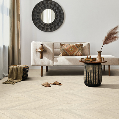 Виниловый ламинат (SPC) Aberhof CHEVRON  Oak Somma сторона L/R - 50/50